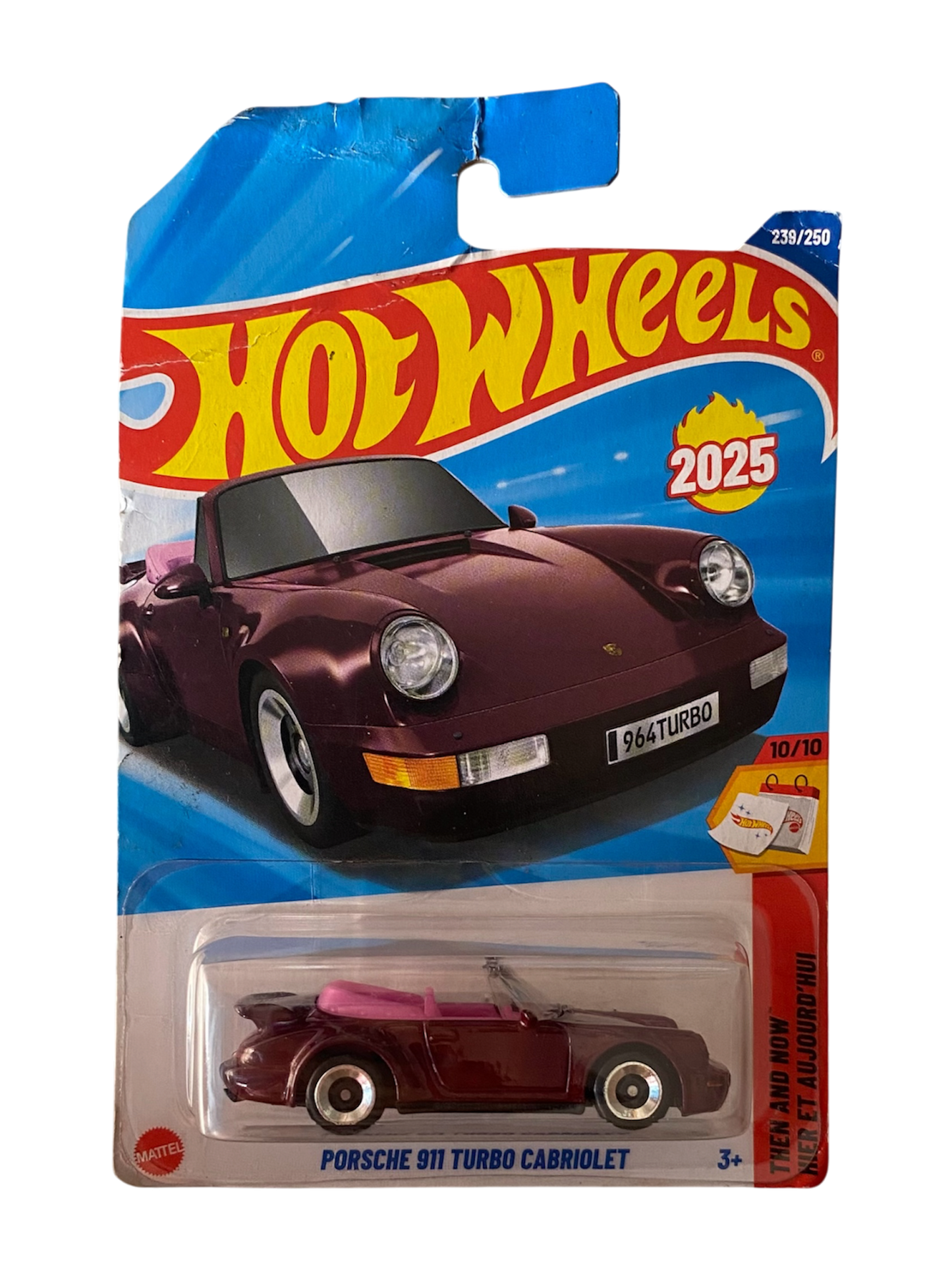 Hot Wheels Porsche 911 Turbo Cabriolet (Then And Now Hier Et Aujourd’hui)