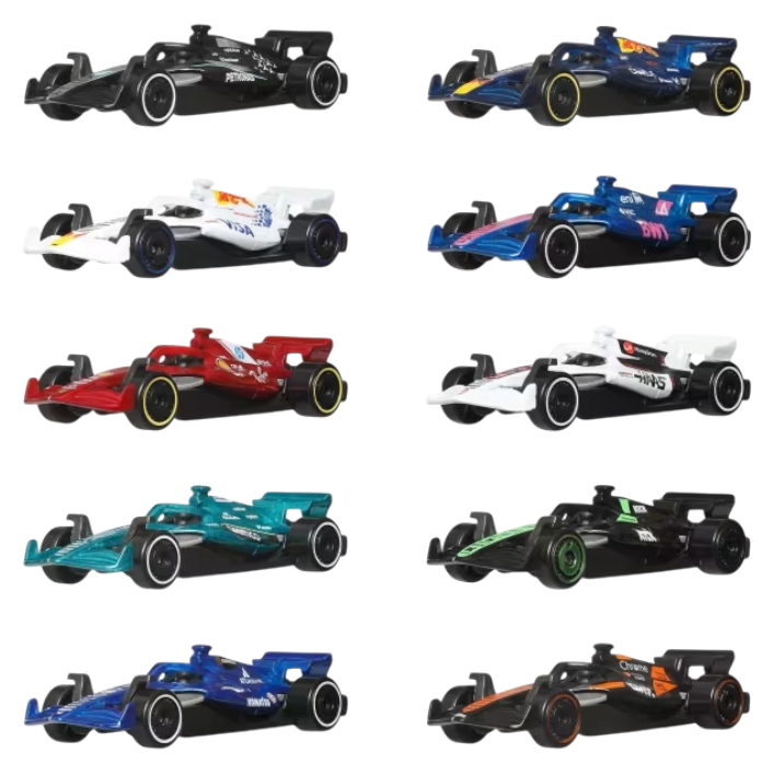 Hot Wheels F1 - 10 Pack (Imported)
