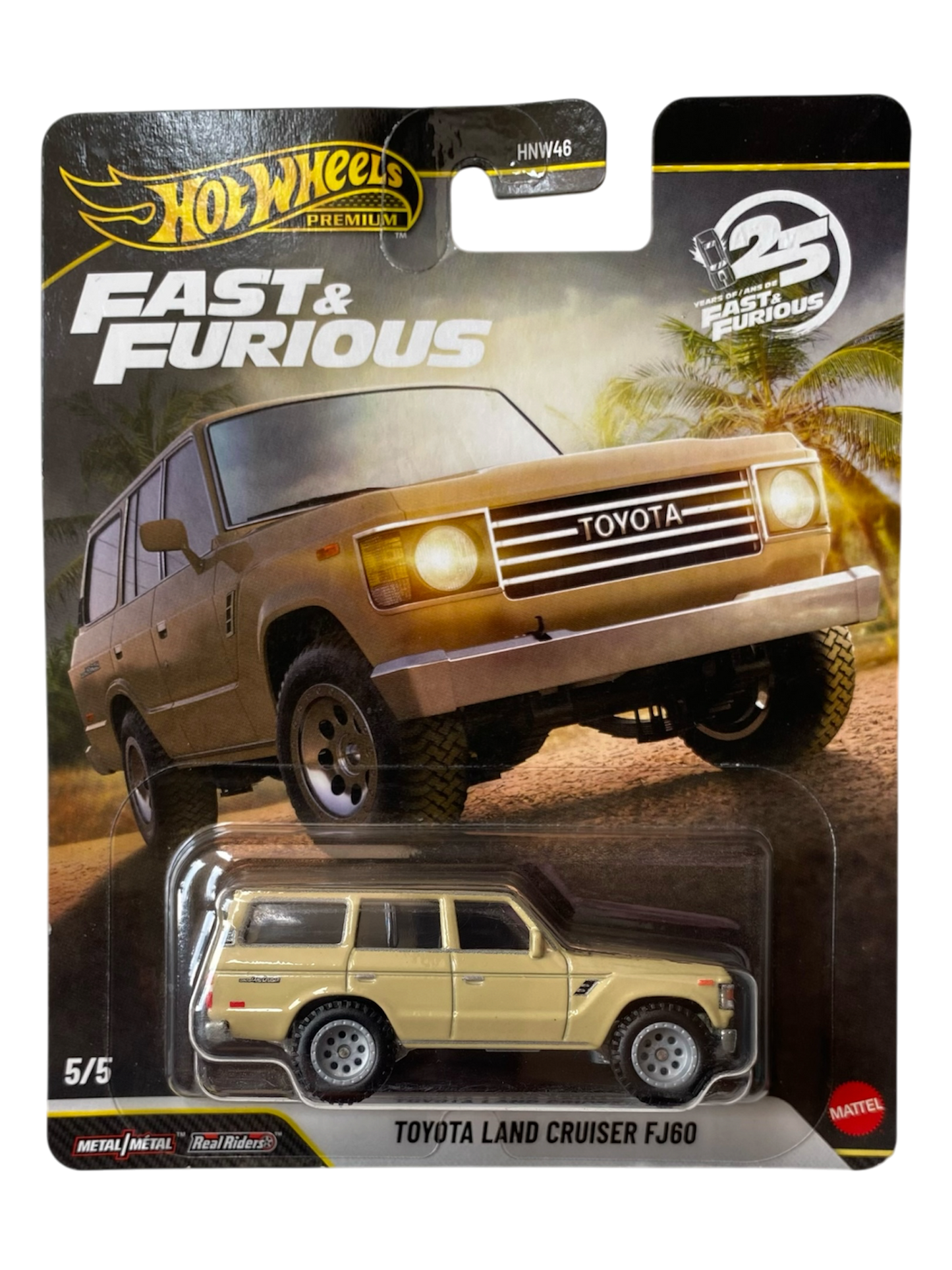 Hot Wheels Premium Toyota Land Cruiser FJ60 (Fast & Furious: Hobbs & Shaw)