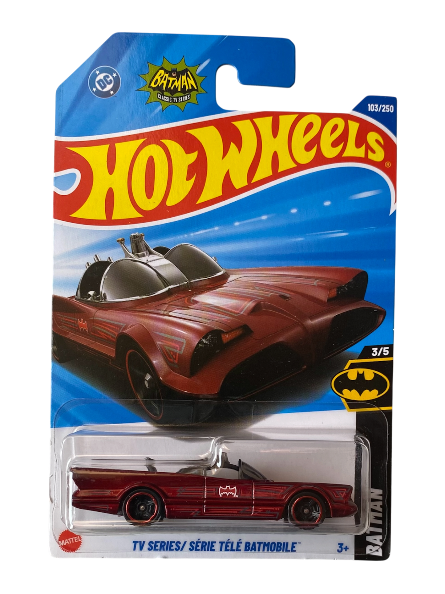 Hot Wheels Tv Series/Série Télé Batmobile (Batman)