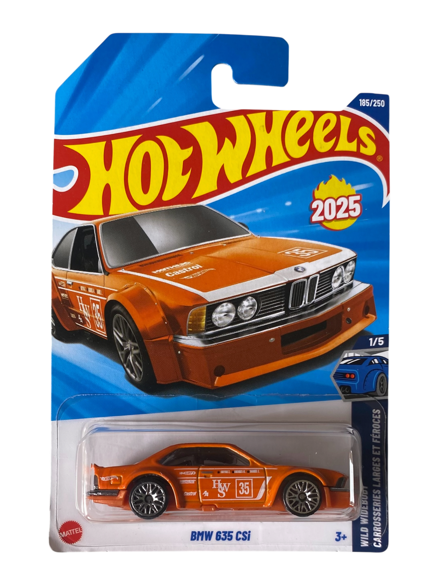 Hot Wheels BMW 635 CSi (Wild WideBody Carrosseries Larges Et Féroces)