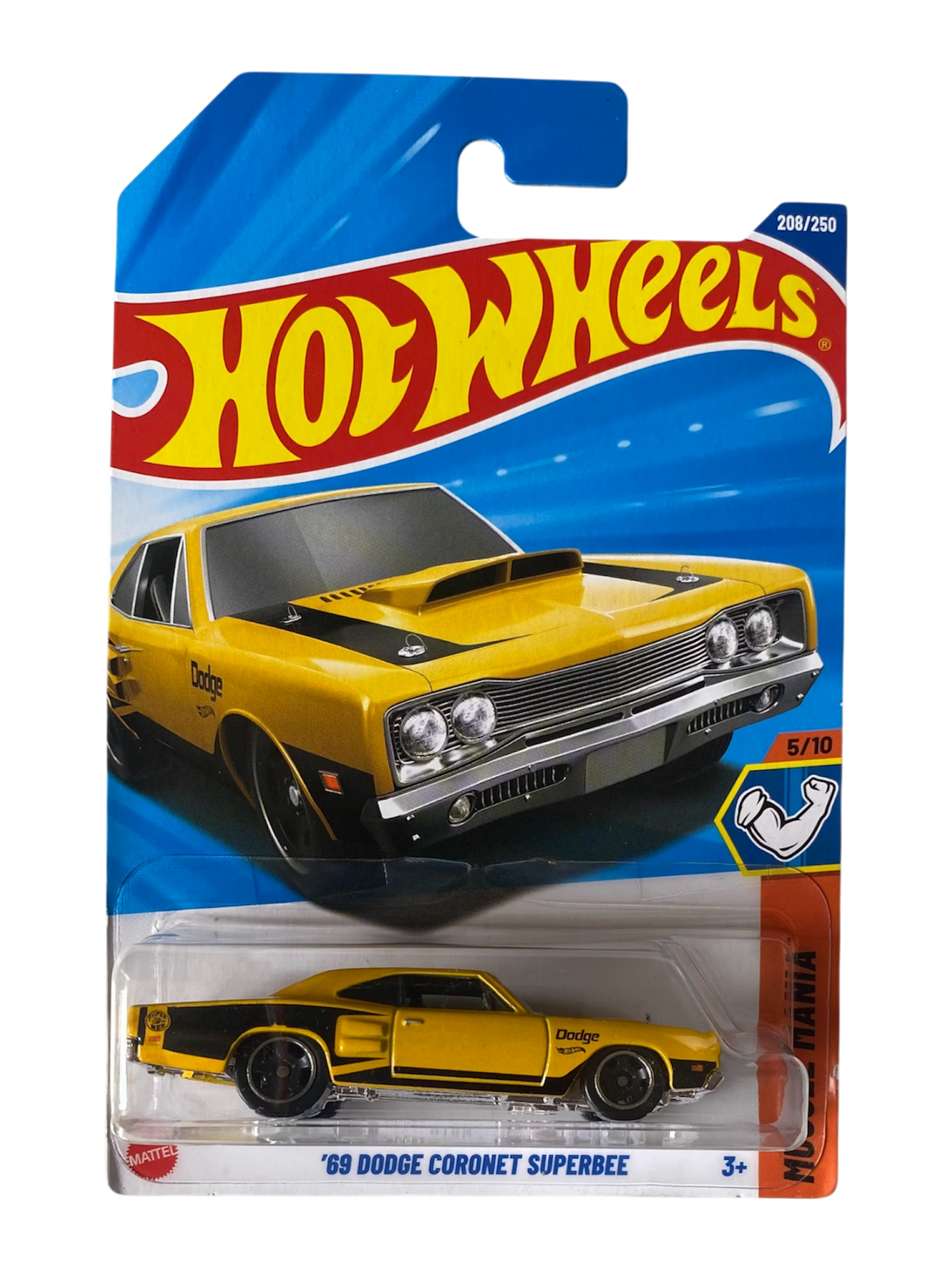 Hot Wheels ‘69 Dodge Coronet Superbee (Muscle Mania)