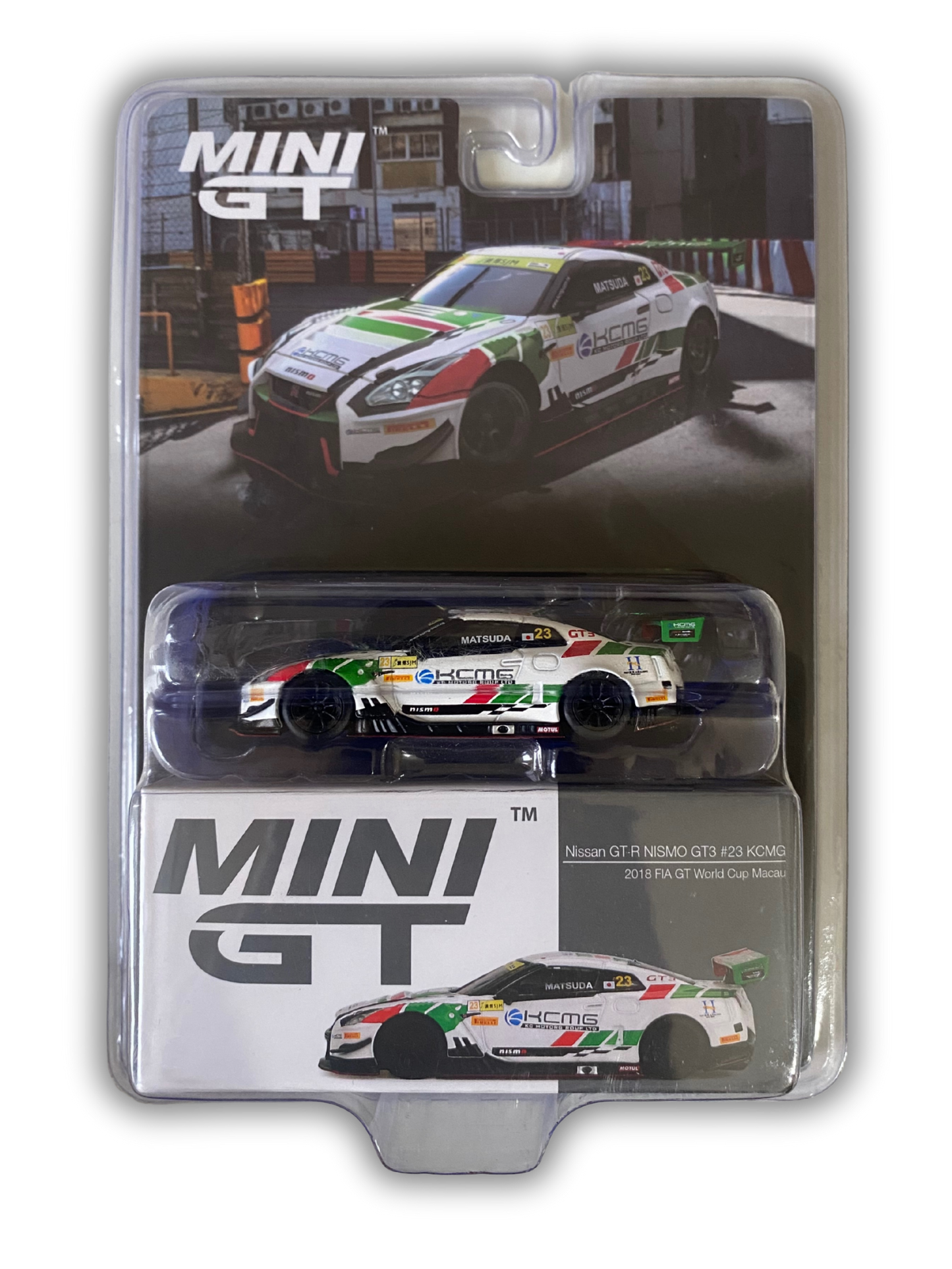 Mini-Gt Nissan GT-R Nismo GT3 #23 KCMG
