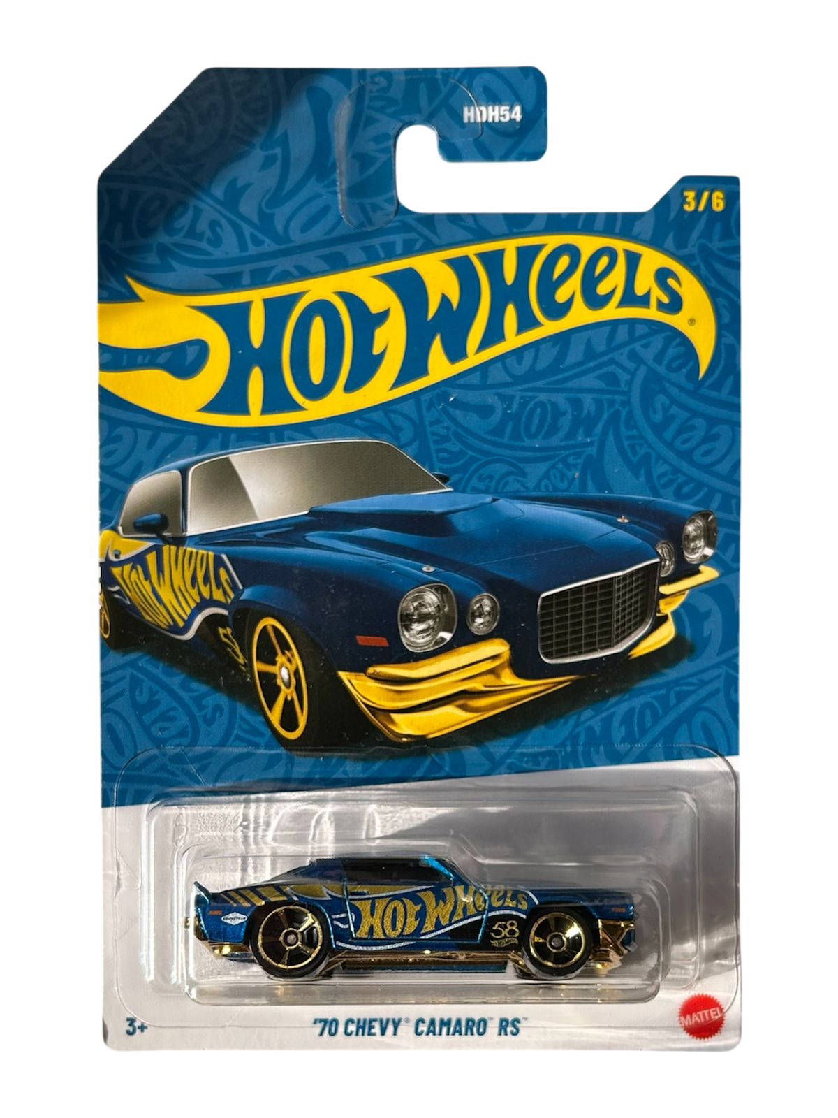 Hot Wheels  ‘70 Chevy Camaro RS (58th Anniversary)