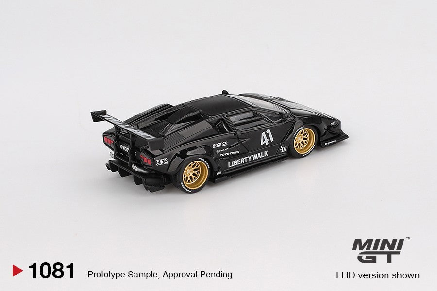 Mini GT  Lamborghini Countach LB-WORKS Black