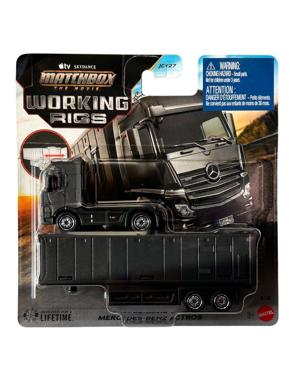 MatchBox Working Rigs  Mercedes-Benz Actros (Matchbox The Movie)