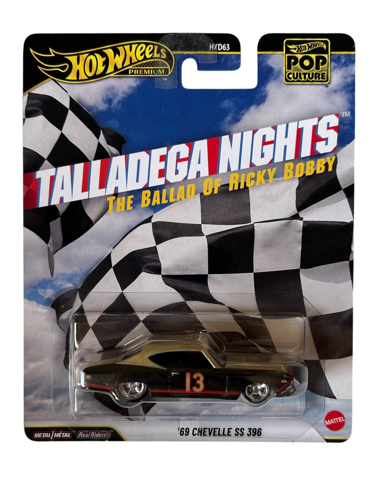 Hot Wheels Premium  ‘69 Chevelle SS 396 (Talledega Nights: The Ballad Of Ricky Bobby)