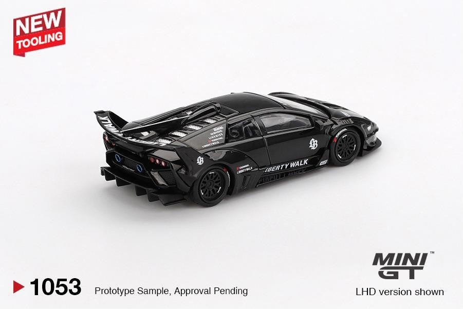 Mini GT  Lamborghini LB-Silhouette WORKS MURCIELAGO GT Evo Black