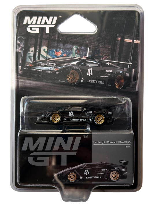 Mini GT  Lamborghini Countach LB-WORKS Black