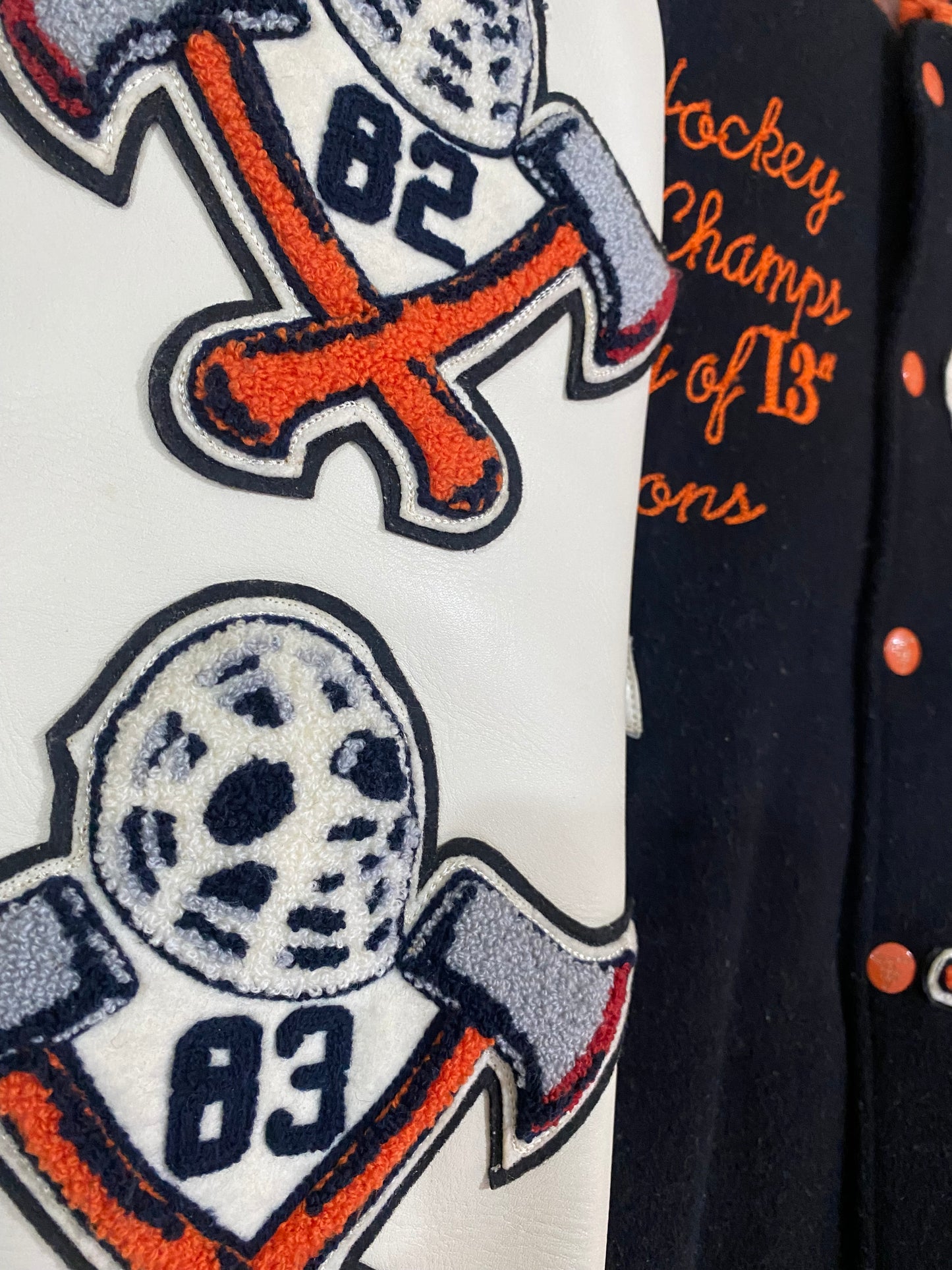 Style Eyes Friday 13th Hockey Varsity Jacket