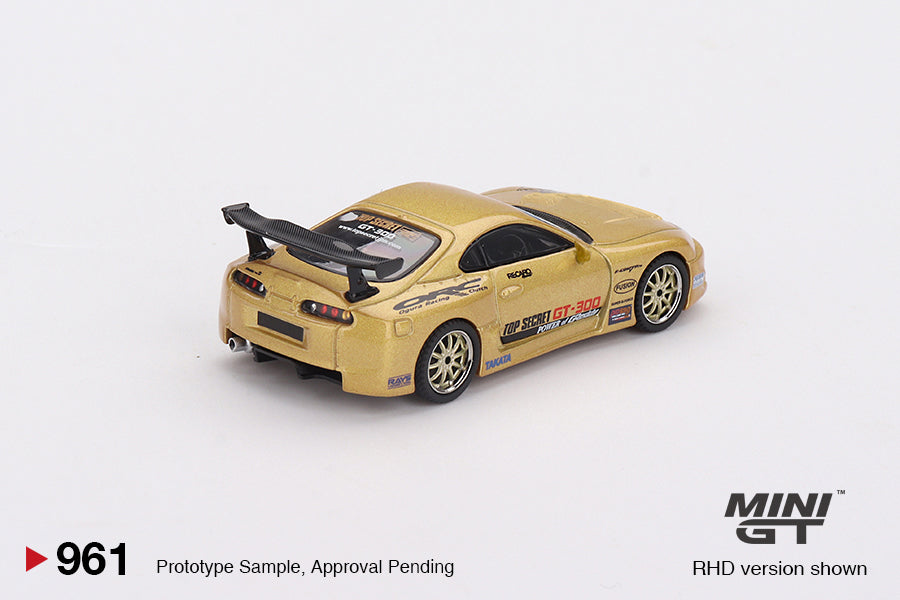 Mini GT  Toyota Supra (A80) – Top Secret GT-300 – Top Secret Gold