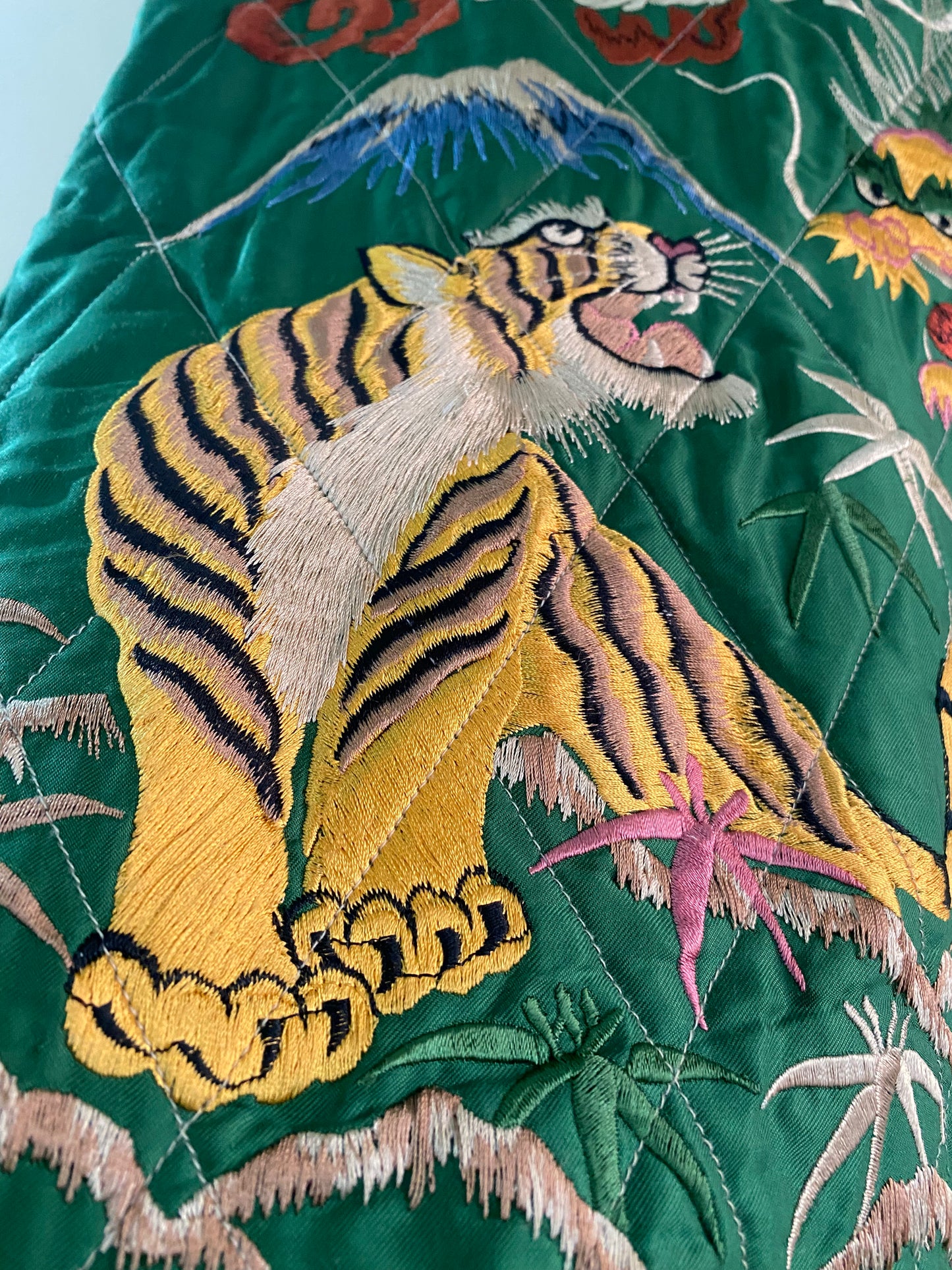 Tailor Toyo Tiger and Dragon /  45th Tactical Squadron Reversible Sukajan Jacket