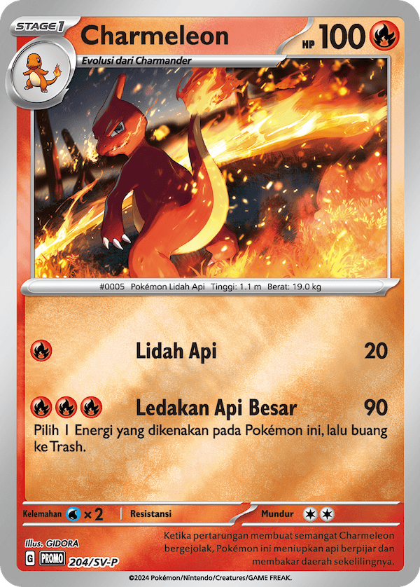 Pokémon Charizard Promo and Key Chain Set Scarlet & Violet Indonesia Exclusive with 20 Stellar Lighting Strike | Kilat Rasi - sv8s Booster Packs