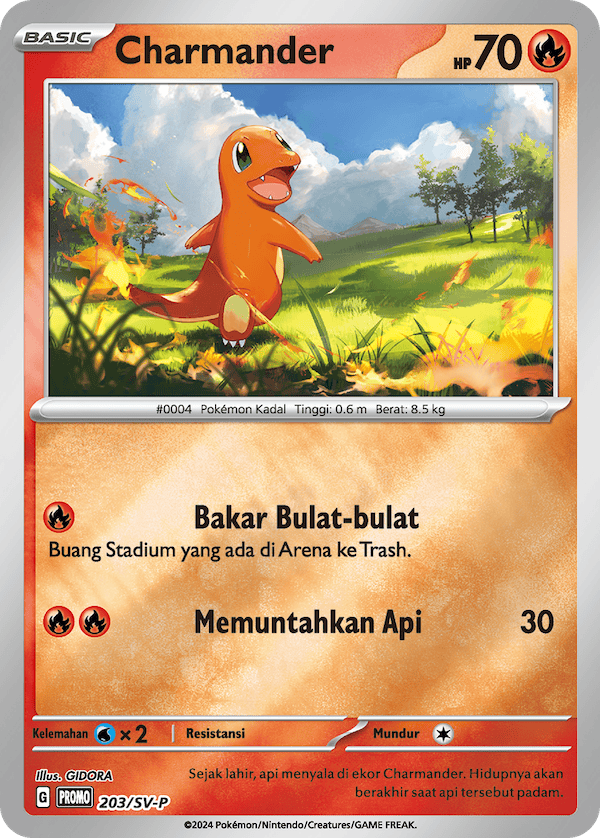 Pokémon Charizard Promo and Key Chain Set Scarlet & Violet Indonesia Exclusive with 20 Stellar Lighting Strike | Kilat Rasi - sv8s Booster Packs