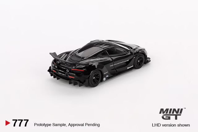 MiniGT McLaren 720S LB-Works Black