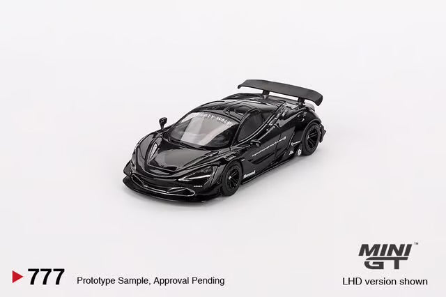 MiniGT McLaren 720S LB-Works Black