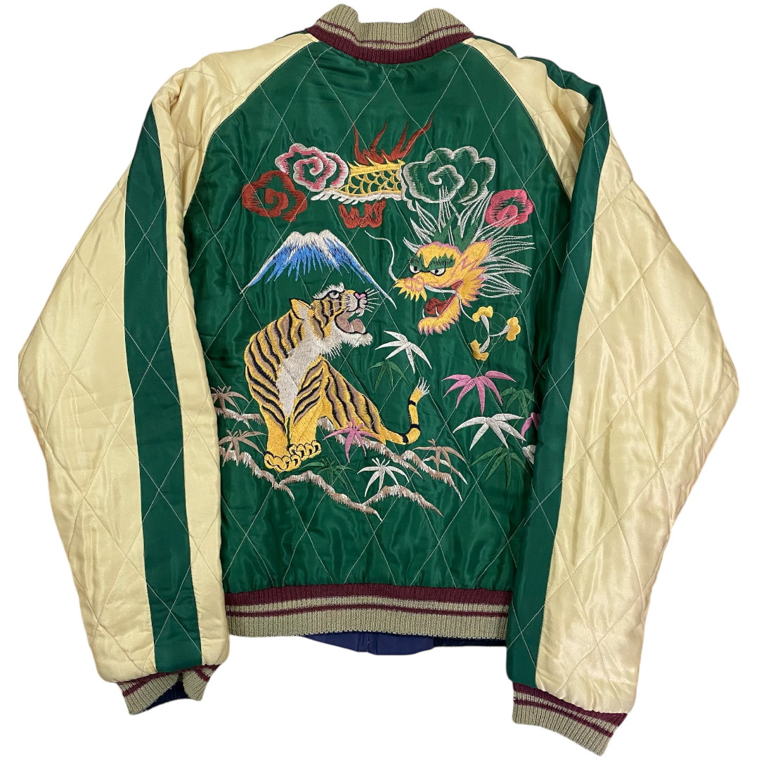 Tailor Toyo Tiger and Dragon /  45th Tactical Squadron Reversible Sukajan Jacket