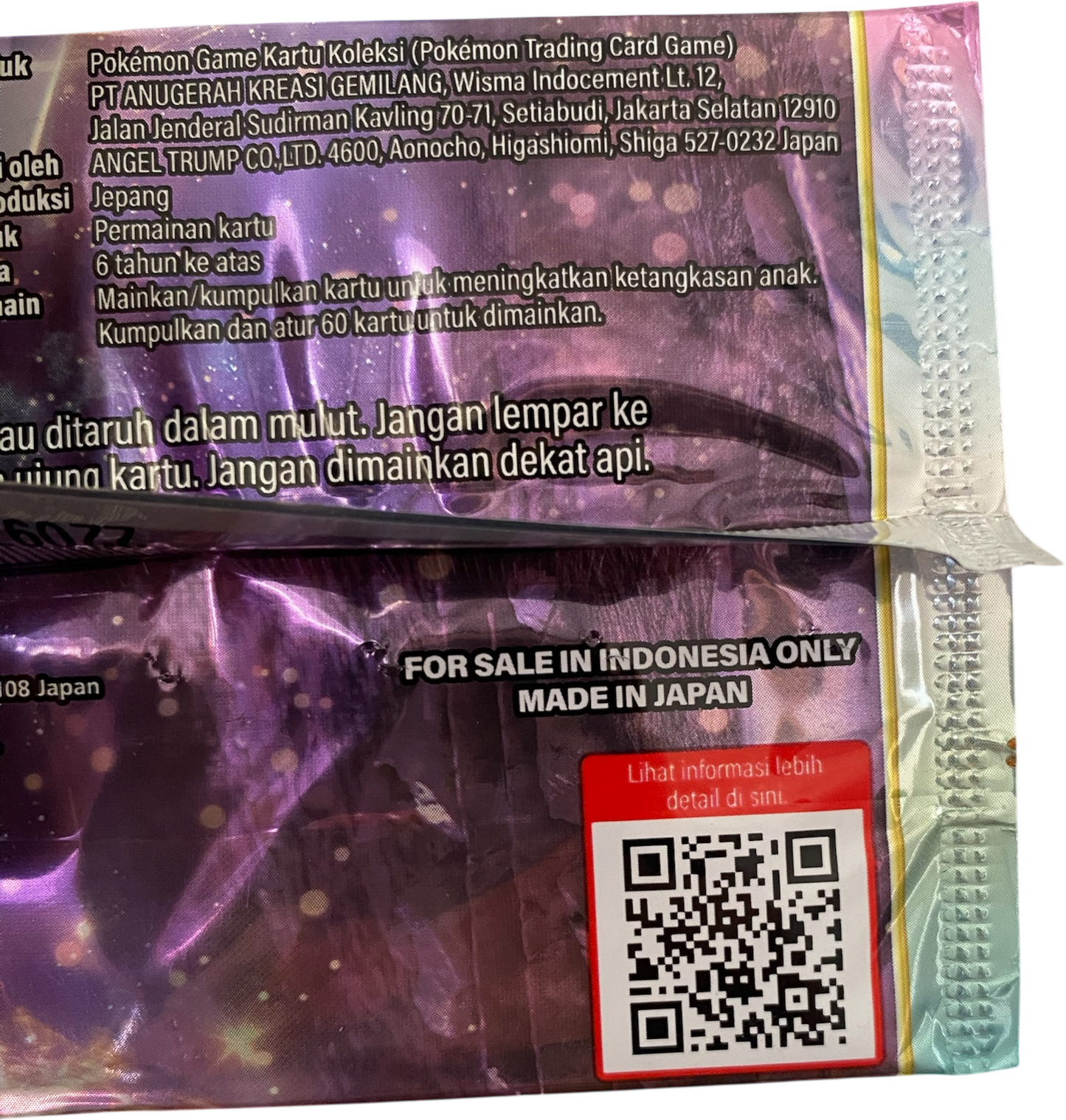Pokémon Charizard Promo and Key Chain Set Scarlet & Violet Indonesia Exclusive with 20 Stellar Lighting Strike | Kilat Rasi - sv8s Booster Packs
