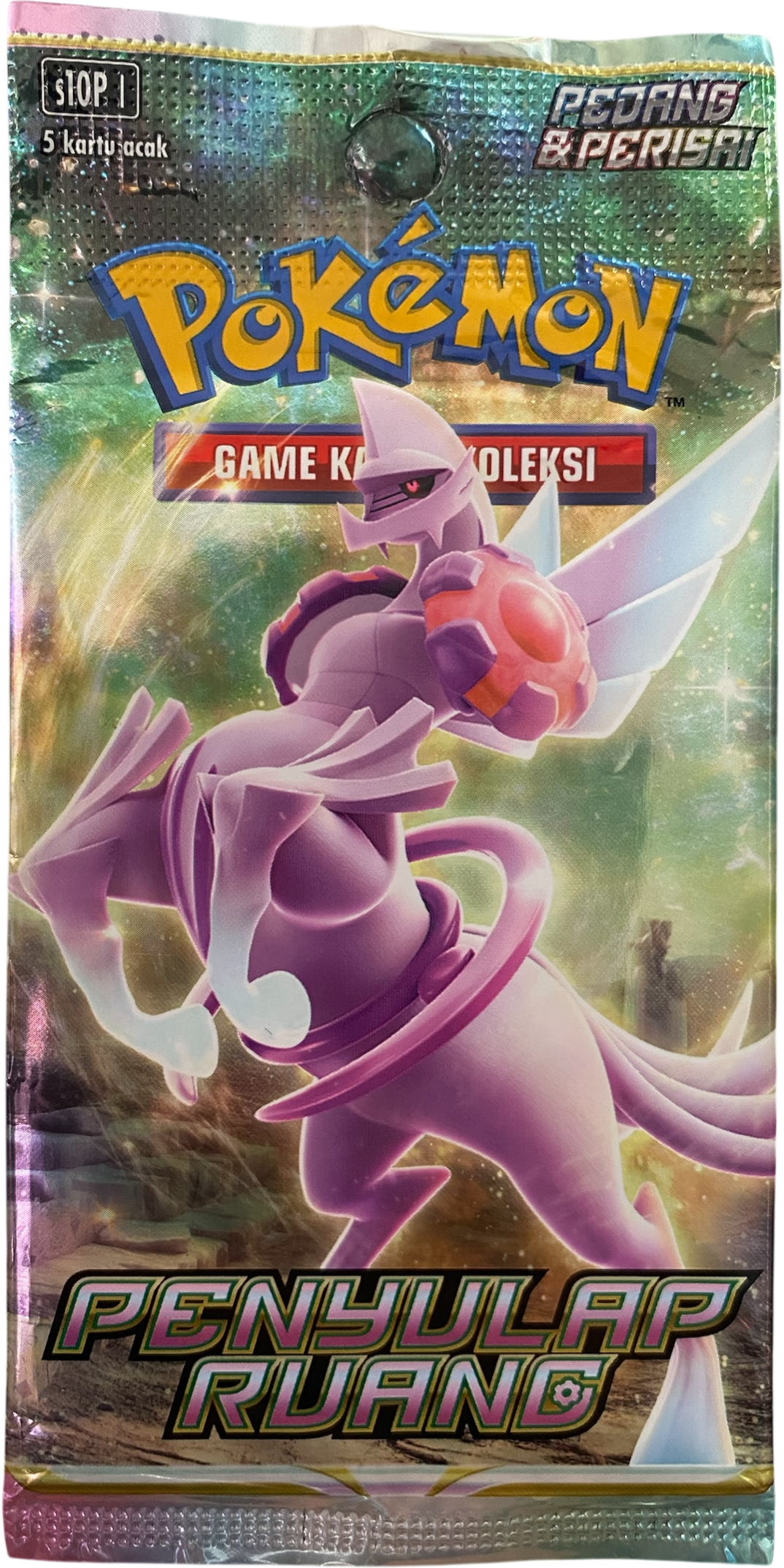 Pokémon Charizard Promo and Key Chain Set Scarlet & Violet Indonesia Exclusive with 20 Stellar Lighting Strike | Kilat Rasi - sv8s Booster Packs
