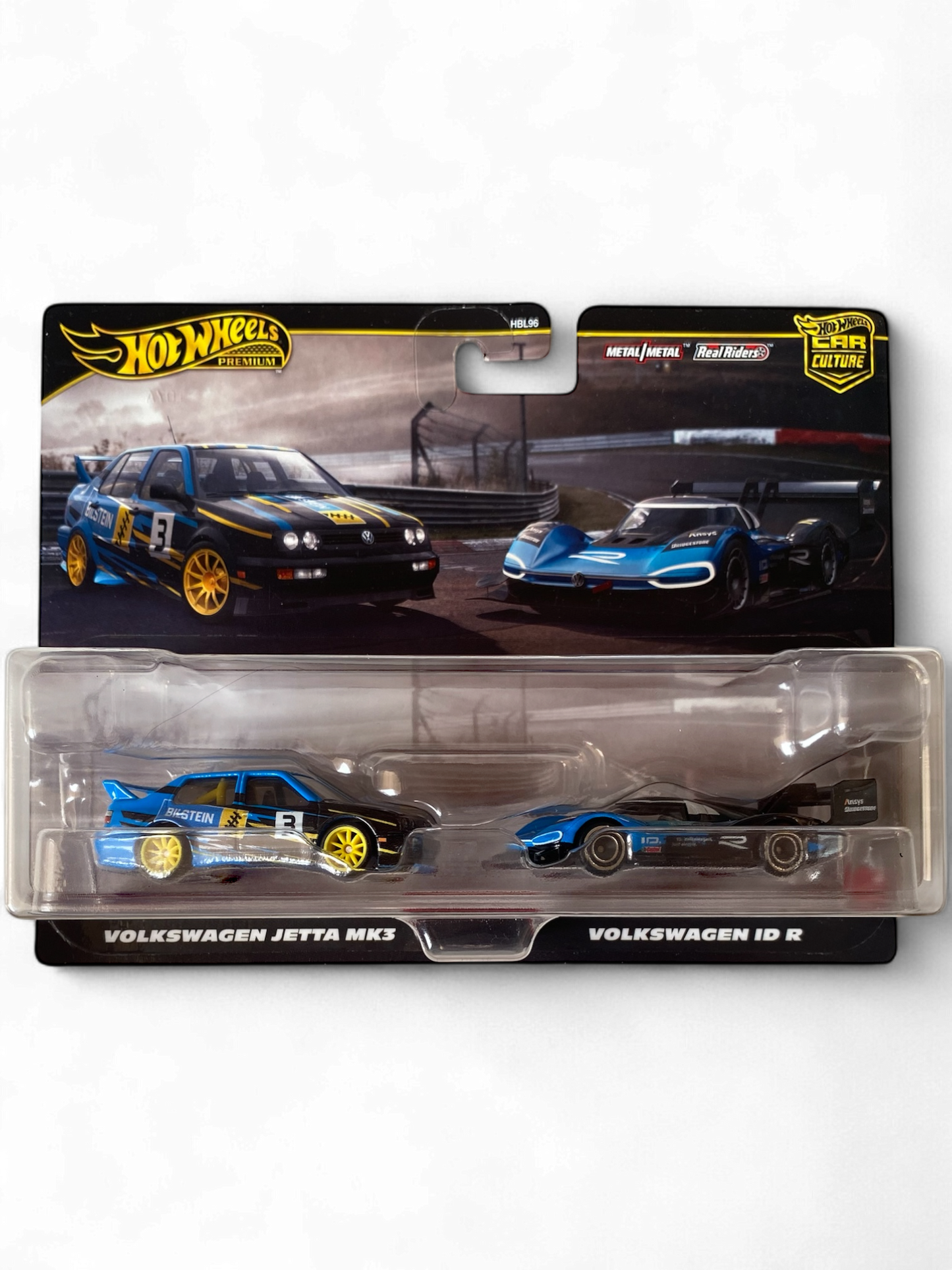 Hotwheels Car Culture 2-Pack: Volkswagen Jetta MK3 & Volkswagen ID R