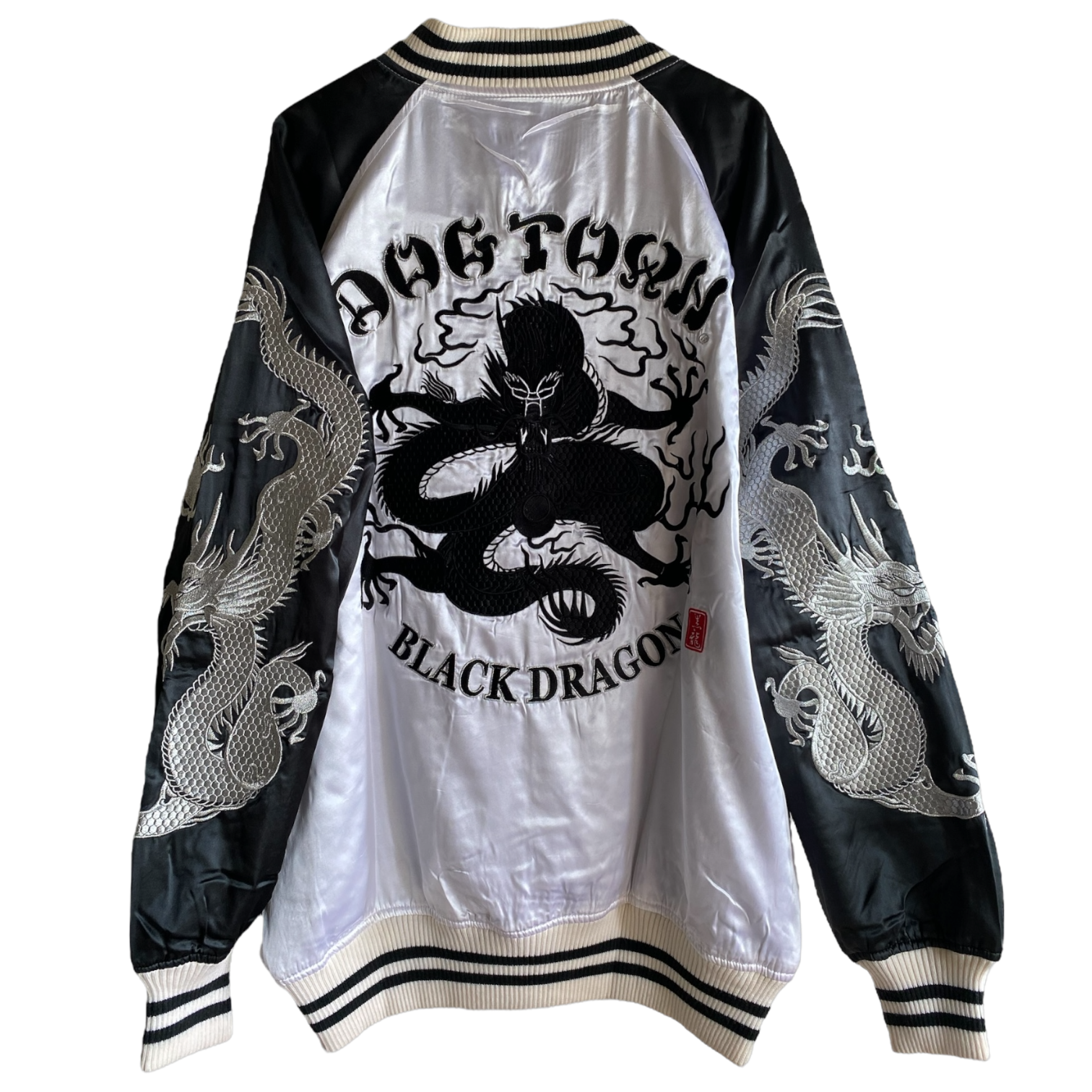 Dogtown Black Dragon Sukajan Jacket – Wheels and Dragons Dogtown Black Dragon Sukajan Jacket – Wheels and Dragons