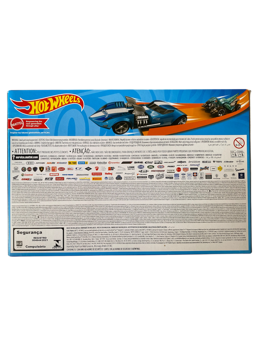 Hotwheels 10 pack (Exclusive Golden Nissan Skyline)