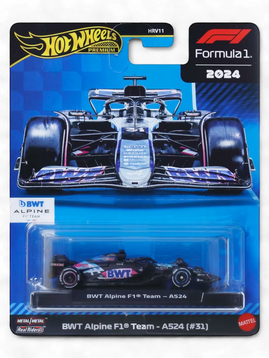 Hot Wheels Formula 1  BWT Alpine F1 Team - A524 (#31) IMPORTED