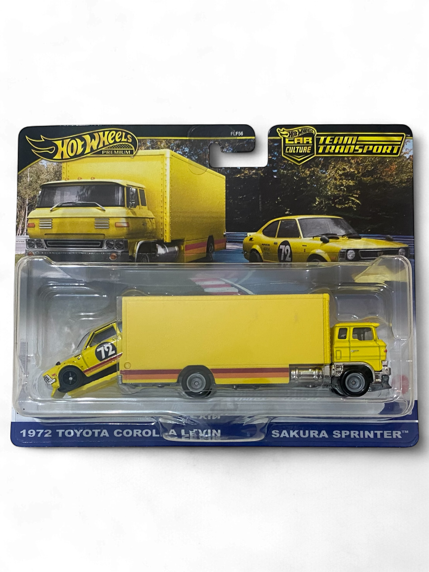 Hot Wheels Team Transport 1972 Toyota Corolla Levin / Sakura Sprinter