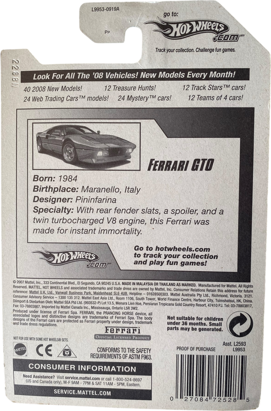 Hot Wheels Ferrari GTO