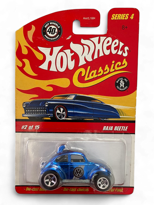 Hot Wheels Classics Baja Beetle 40th Anniversary (metal/metal)