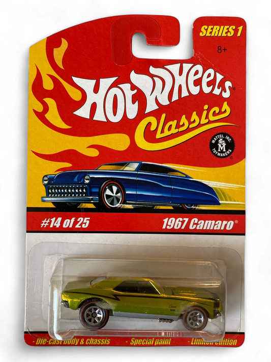 Hot Wheels Classics 1967 Camaro (metal/metal)