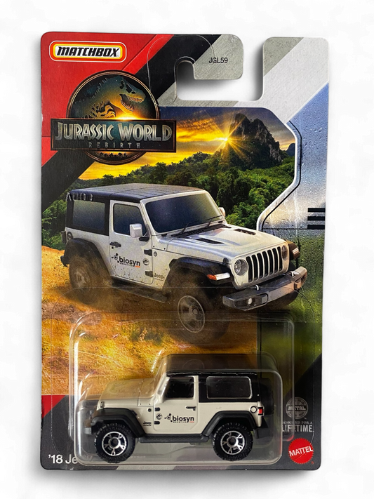 Matchbox ‘18 Jeep Wrangler (Jurassic World: Rebirth)