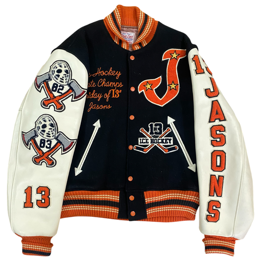 Style Eyes Friday 13th Hockey Varsity Jacket