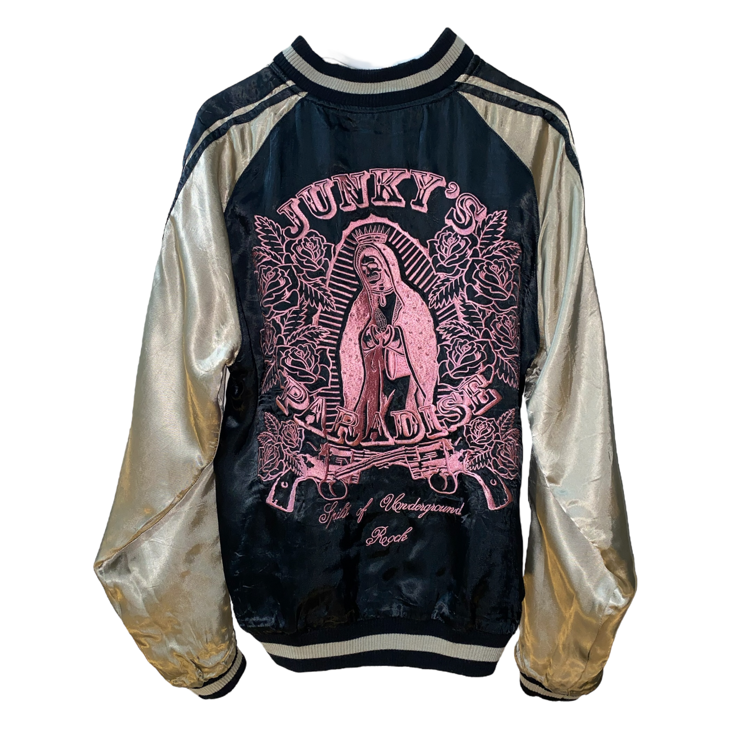 Junky’s Paradise  Dead Nun Praying Reversible Sukajan Jacket