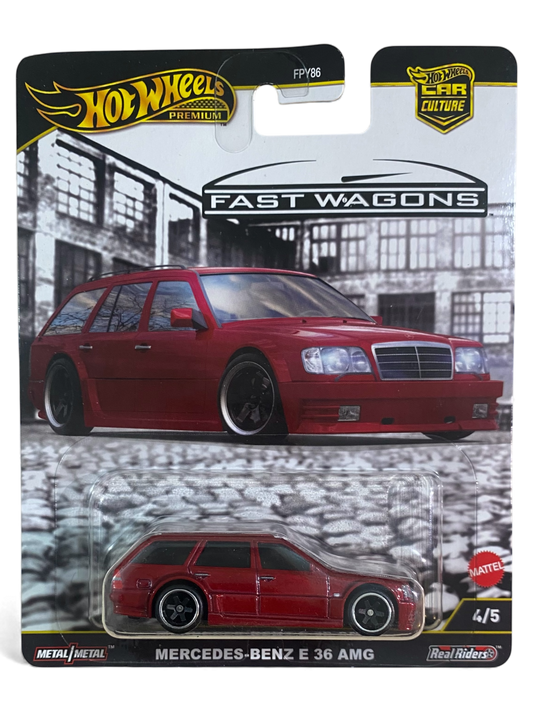 Hot Wheels Premium  Mercedes-Benz E 36 AMG (Fast Wagons 2)