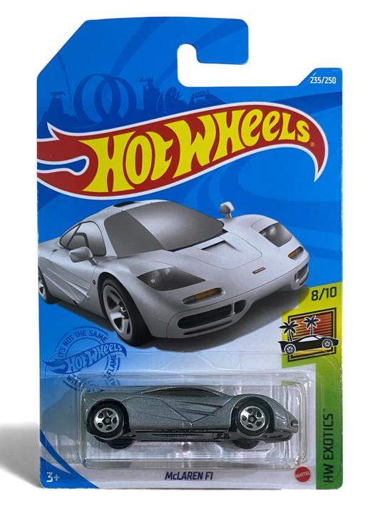 Hot Wheels  McLaren F1 (HW Exotics) silver