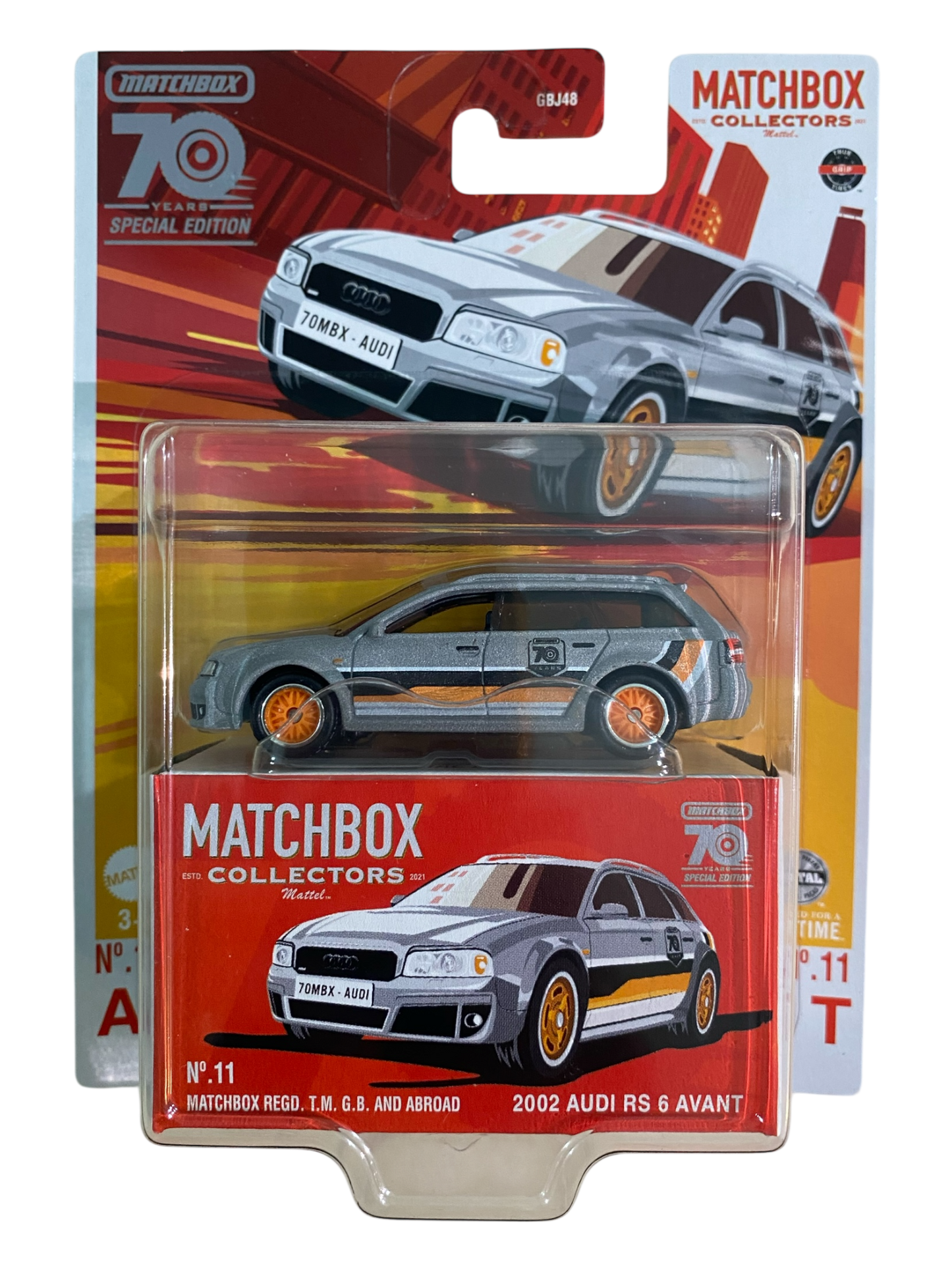 MatchBox Collectors  2002 Audi RS 6 Avant (70 Years Special Edition)