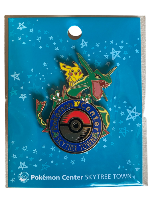 Pokemon Center SKYTREE TOWN, Pokemon Center Logo Pin Badge 2016
