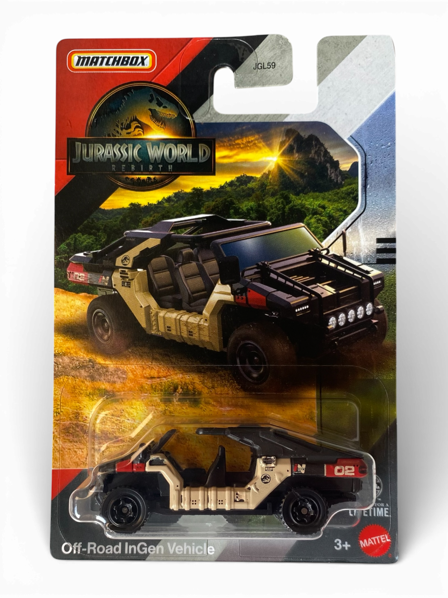 MatchBox  Off-Road InGen Vehicle (Jurassic World rebirth)