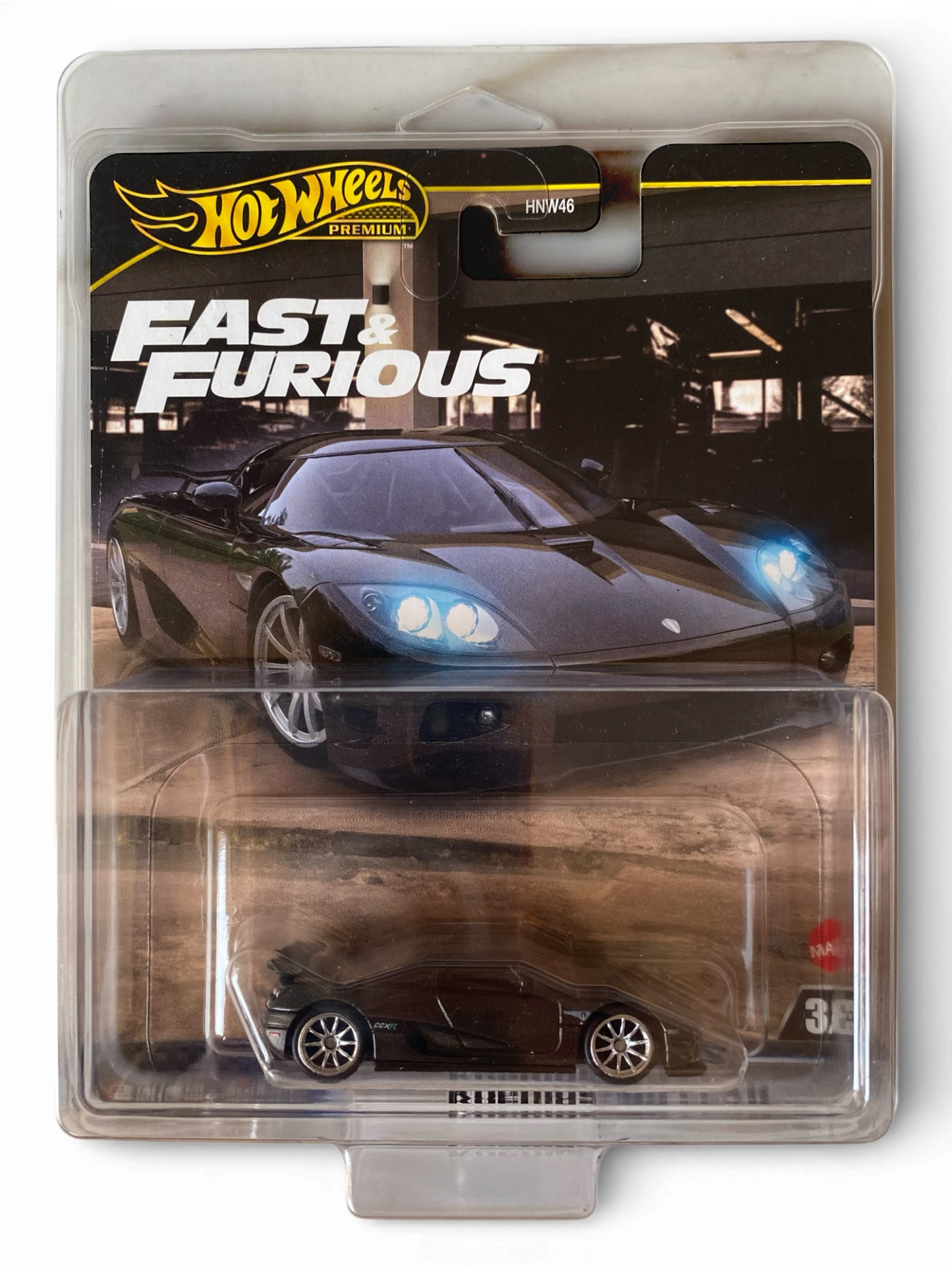 Hot Wheels Premium  Koenigsegg CCXR (Fast & Furious: Fast Five) + Protector