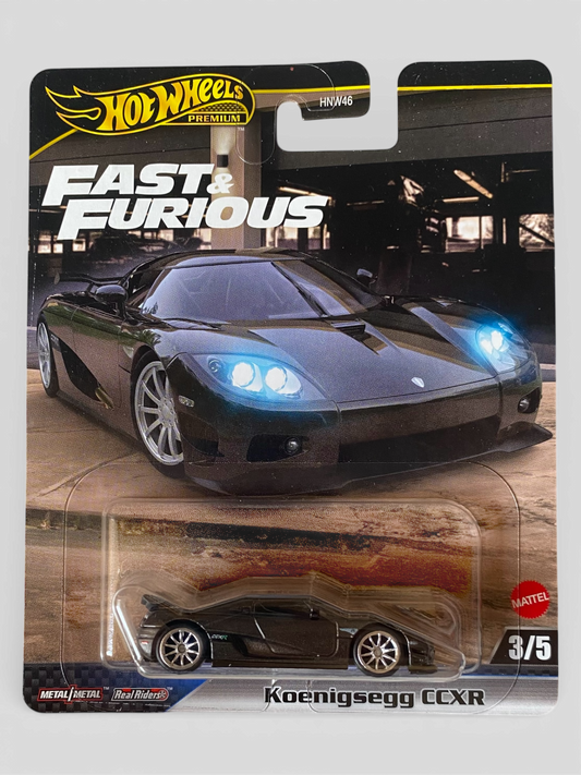 Hot Wheels Premium  Koenigsegg CCXR (Fast & Furious: Fast Five) + Protector