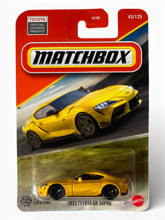 MatchBox 2023 Toyota GR Supra