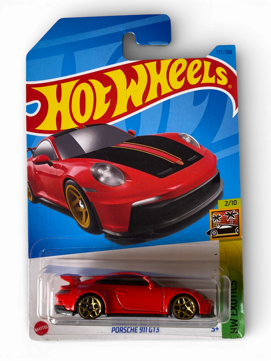 Hot Wheels Porsche 911 GT3 (HW Exotics) Red/Gold