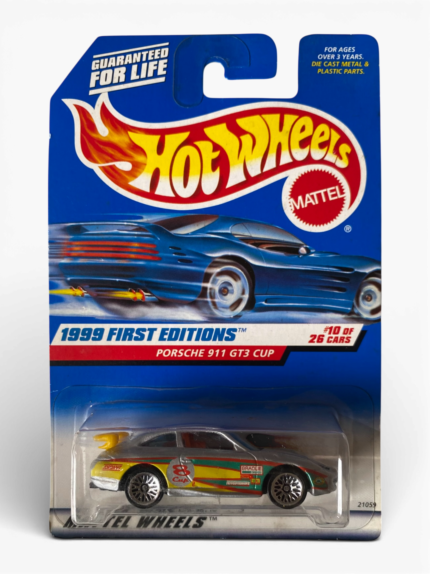 Hot Wheels Porsche 911 GT3 Cup (1999 first editions) vintage