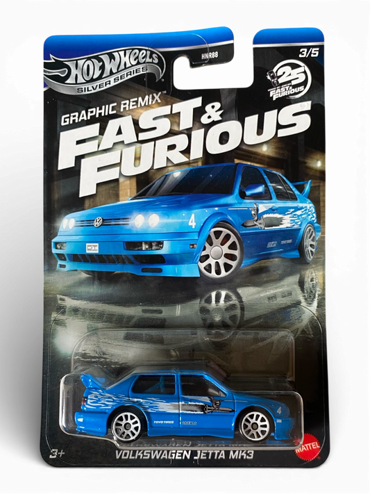 Hot Wheels  Volkswagen Jetta MK3 (Fast & Furious: Graphic Remix)
