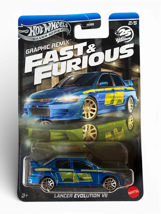 Hot Wheels  Lancer Evolution VII  (Fast & Furious: Graphic Remix)