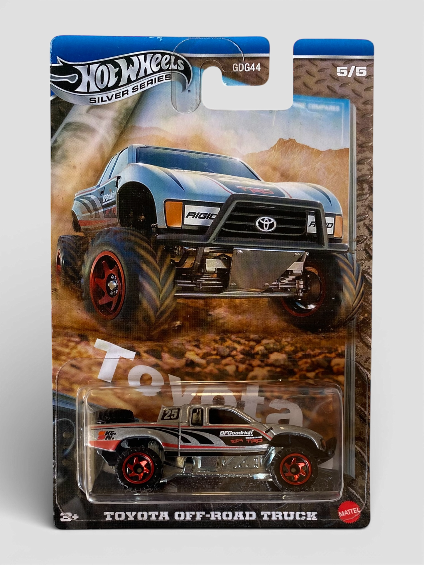 Hot Wheels Silver Series Toyota Off-Road Truck (metal/metal)