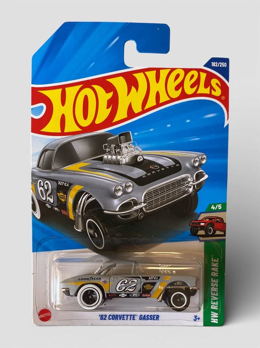 Hot Wheels  ‘62 Corvette Gasser (Hw Reverse Rake)