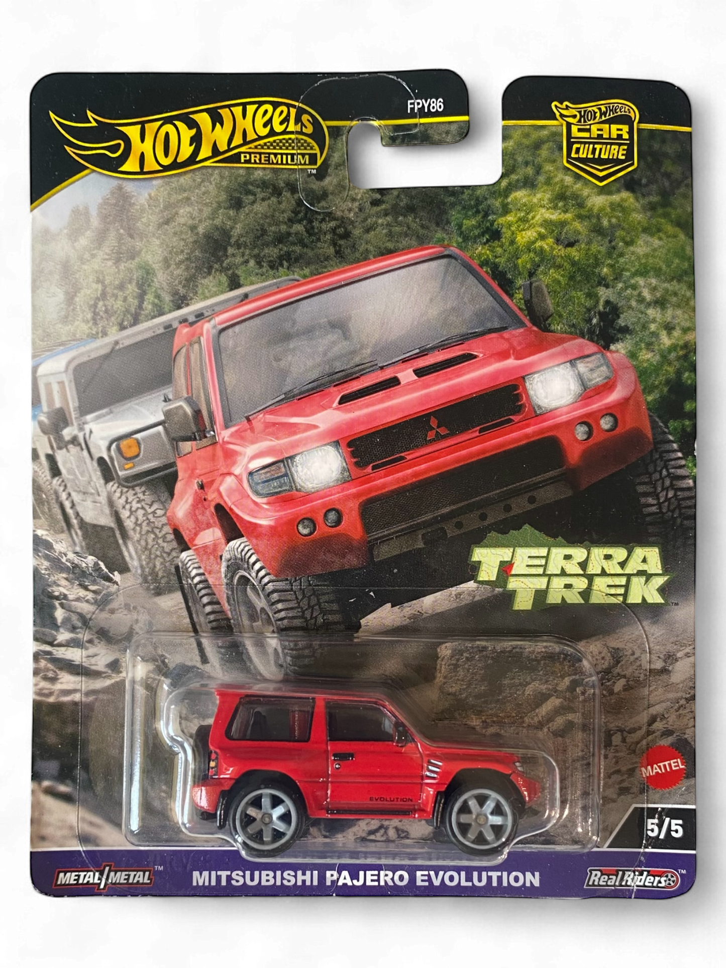 Hot Wheels Premium Mitsubishi Pajero Evolution (Terra Trek)