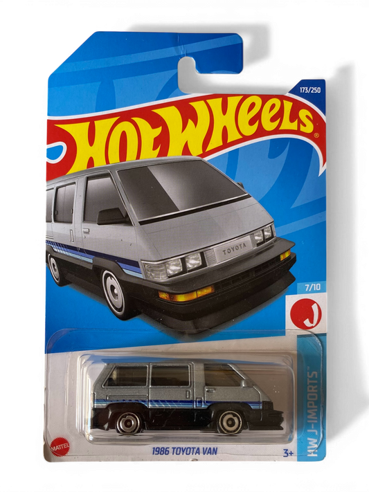 Hot Wheels  1986 Toyota Van (HW J- Imports) Silver